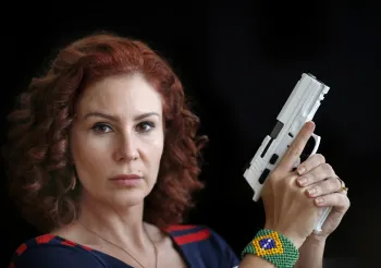 Carla Zambelli em foto de arquivo. O caso foi devolvido para novo julgamento na Corte de Apela��o de Roma. DIDA SAMPAIO/ESTAD�O CONTE�DO