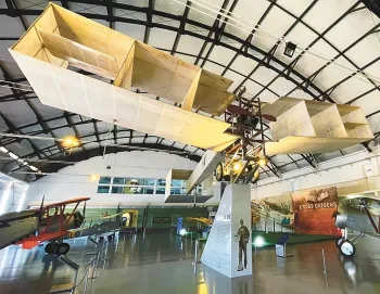 Santos Dumont, aniversariante ilustre, ganha homenagens no Museu Aeroespacial Foto: Instagram/reprodu��o