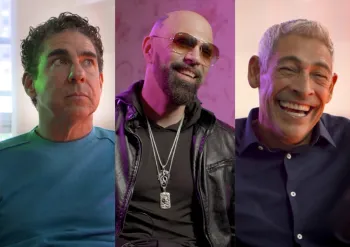 Ex-integrantes do Menudo, Ricky Mel�ndez, Raymond Acevedo e Johnny Lozada em seus depoimentos para a s�rie 'N�o se reprima' - Foto: Fotos de divulga��o
