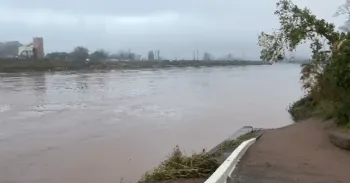 Inunda��o em Lajeado, Rio Grande do Sul
