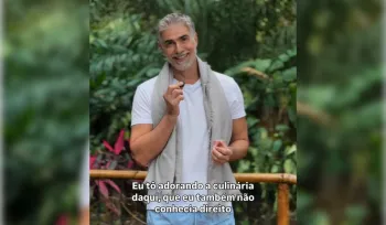 Reynaldo Gianecchini usou as redes sociais para mostrar as primeiras experi�ncias em Bonito. Ator participar� da abertura da 4� edi��o do Bonito Cinesur | (reprodu��o/Instagram)