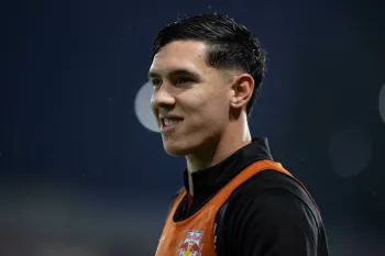 Thiago Borbas, atacante contratado pelo Atl�tico-MG. Foto: Joisel Amaral / AGIF via AFP