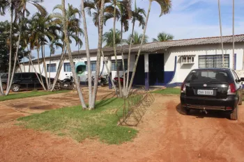 Fachada da Prefeitura de Novo Horizonte do Norte (MT) em 2017. Foto: reprodu��o/Facebook