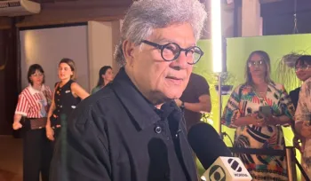 Diretor de 'Honestino', Aur�lio Michiles, durante o 4� Bonito Cinesur | (Mariane Chianezi)