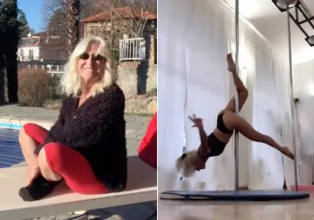 Idanna Abignente pratica pole dance competitivo. Foto: Reprodu��o/Instagram