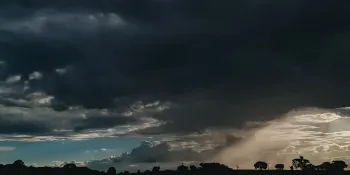 Tempestade sobre o Rio Grande do Sul. Foto: Rafa Neddermeyer/Ag�ncia Brasil