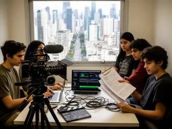 Audiovisual Imagem gerada por IA