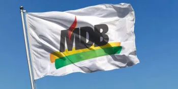 Bandeira do MDB. Foto: L�cio Sorge/Divulga��o