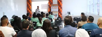 A a��o ocorreu no m�s em alus�o ao Dia Nacional de Combate � Discrimina��o Racial (Foto: Maria Eduarda Oliveira/IMED).