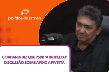Neto Marques foi o entrevistado do Pol�tica de Primeira nesta semana. - Foto: Reprodu��o