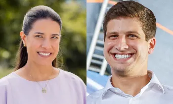 Raquel Lyra e Jo�o Campos, candidatos em PE. Reprodu��o / WikiMedia Commons