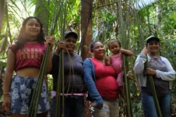 Mulheres Paumari fortalecem tradi��o do tecume e ampliam oportunidades de gera��o de renda no Amazonas