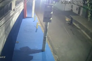 Casal em situa��o de rua � suspeito de furtar sede de projeto social em Cuiab�. Foto: Reprodu��o