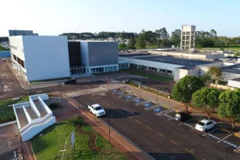 Hospital Universit�rio da UFGD. (Foto: Franz Mendes/Prefeitura de Dourados)