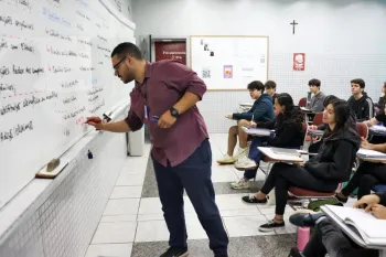 Universit�rios em sala de aula. (Foto: Jos� Cruz/Ag�ncia Brasil)