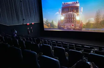 Imagem ilustrativa de um cinema