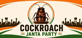 Logo do partido CJP (Cockroach Janta Party), conhecido como movimento das baratas. Divulga��o/CJP