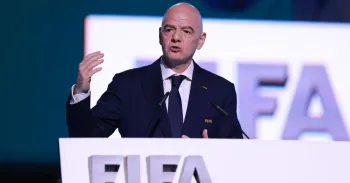Gianni Infantino, presidente da Fifa (Elizabeth Ruiz Ruiz - FIFA/FIFA via Getty Images)