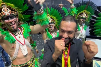 Grupo Flor Ribeirinha venceu o 27� Campeonato Mundial de Folclore, na Turquia Foto: J�nior Kavano