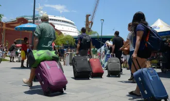 Nos seis primeiros meses deste ano, o Brasil recebeu 5,2 milh�es de turistas internacionais - Tomaz Silva/Ag�ncia Brasil