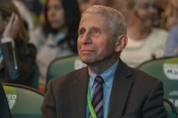 Anthony Fauci durante evento em Nova Orleans (Foto: SKIP BOLEN / GETTY IMAGES NORTH AMERICA / GETTY IMAGES VIA AFP)