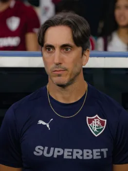O t�cnico Lu�s Zubeld�a - Marcelo Gon�alves / Fluminense FC