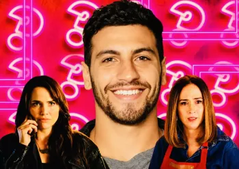 Andr� e Dora em cena na novela Quem Ama Cuida