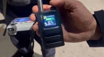 O dispositivo antidrone encontrado pela PM na Vila Kennedy Foto: Reprodu��o