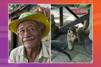 Guardi�o da cultura ind�gena Guat� morre deixando mais de 60 gatos com futuro incerto no Pantanal. - Foto: Instagram/Reprodu��o