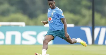 Luiz Henrique durante treino da Sele��o Brasileira em Nova Jersey (Rafael Ribeiro/CBF)