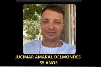 Foto de Jucimar Amaral Delmondes, suspeito do crime, divulgada pela Pol�cia Civil (Foto: PCMS)