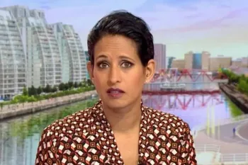 A BBC defendeu Naga Munchetty ap�s alega��es de tratamento especial (Imagem: BBC)