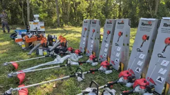 Equipamentos para arboriza��o em Cuiab�