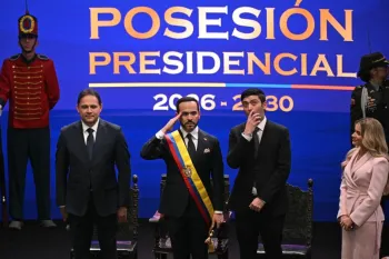 Abelardo de la Espriella toma posse como presidente da Col�mbia - Luis ACOSTA / AFP