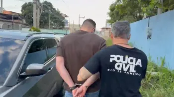 Diogo dos Santos Serpa foi capturado pela Policia Civil em Nova Iguacu, na Baixada Fluminense - Divulgacao / Policia Civil