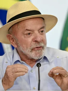 Lula quer mostrar a Trump n�meros de queda do desmatamento na Amaz�nia - AFP