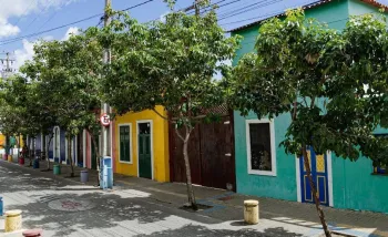 Rua dos Tabajaras, na Praia de Iracema, �rea tur�stica de Fortaleza (Prefeitura de Fortaleza)