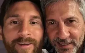 Messi ao lado do pai, Jorge - Reprodu��o / Instagram