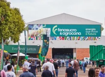 A Fenasucro � um espa�o de neg�cios e inova��o para o setor de bioenergia. Cr�dito: divulga��o
