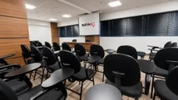 Sala de aula do centro de treinamento Matrix Go AI Research Center