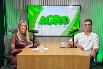 Jefferson Andrade, engenheiro agr�nomo, participa do podcast Agro de Primeira MT.