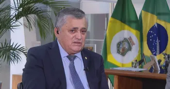 O ministro das Rela��es Institucionais, Jos� Guimar�es