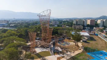 A proposta � oferecer experi�ncias de descanso, cultura e divers�o ao ar livre - Rafael Catarcione/Prefeitura do Rio