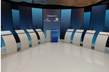 Espa�o que vai receber os candidatos j� est� pronto (Foto: Fernando da Mata)