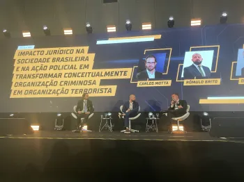 Painel realizado no COP International discute mudan�as na legisla��o, soberania, asfixia financeira do crime organizado e seguran�a jur�dica dos policiais