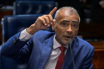 Rom�rio foi eleito senador pela primeira vez em 2014 - Carlos Moura/Ag�ncia Senado