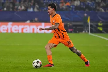 Marlon Gomes em a��o pelo Shakhtar Donetsk - Foto: Pau Barrena/Getty Images