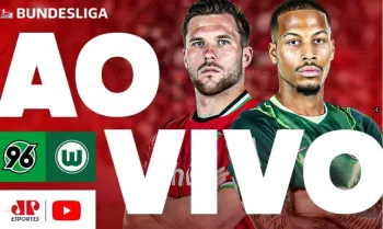 O confronto ser� entre Hannover 96 e Wolfsburg, neste domingo, a partir das 8h30 da manh�. (Arte/Jovem Pan)