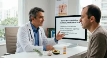 Especialista explica a alopecia androgen�tica, analisa os efeitos de produtos superficiais e indica os cuidados para conter a queda capilar