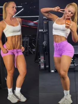 Virg�nia Fonseca exibiu o abd�men definido ap�s treino - Reprodu��o / Instagram